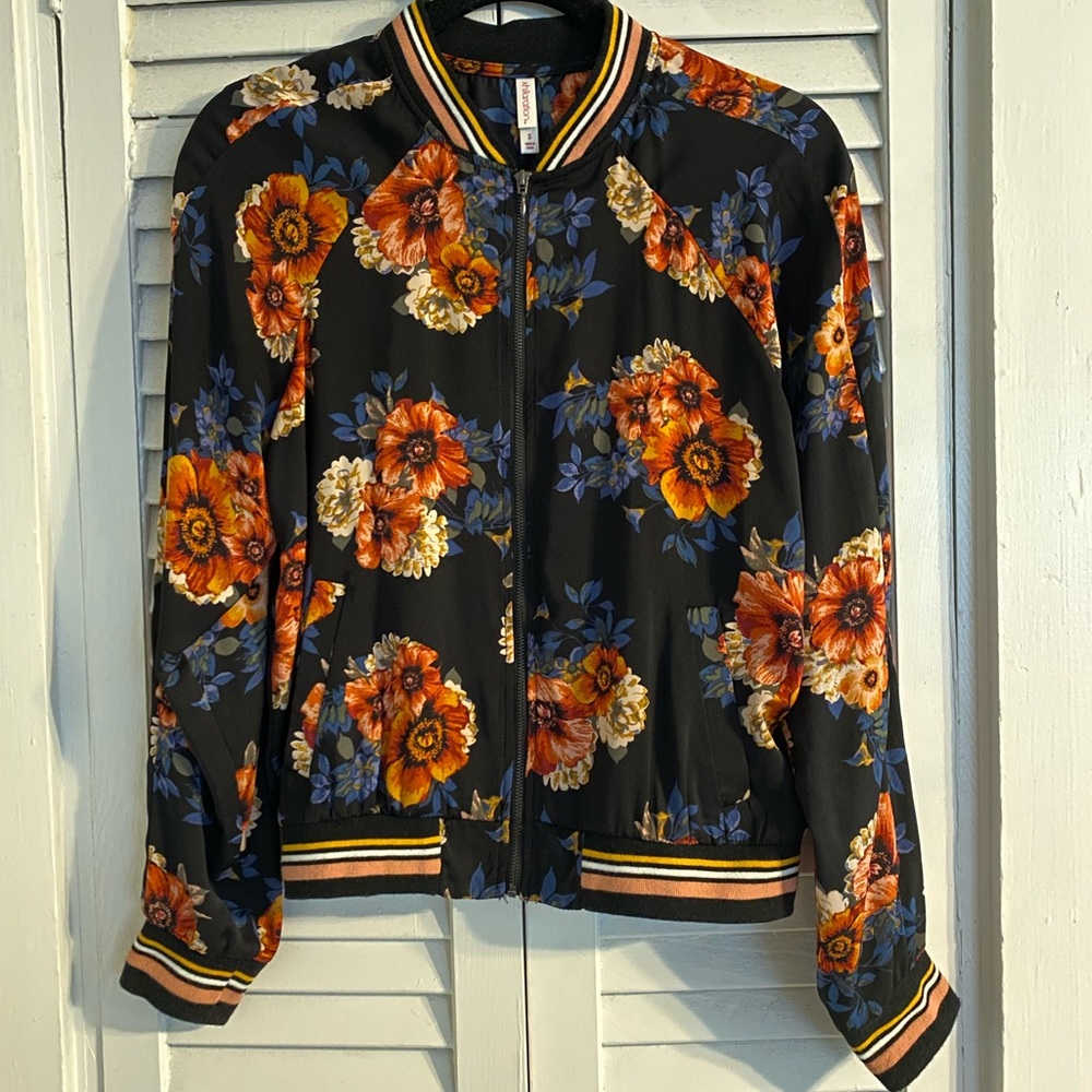Retro Floral Track Jacket